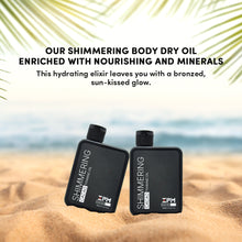 Load image into Gallery viewer, ZPM Cacao Shimmering Tanning Oil SPF15