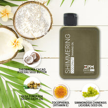 Load image into Gallery viewer, ZPM Coconut Shimmering Tanning Oil SPF6
