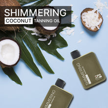 Load image into Gallery viewer, ZPM Coconut Shimmering Tanning Oil SPF6