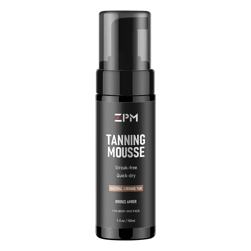 Self Tanner Mousse with Bronzer, Sunless Self Tanning Mousse, Self Tanning Foam for Natural Looking, Streak-Free Tan, 5 fl.oz