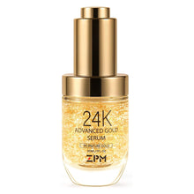 Load image into Gallery viewer, 24K Gold Anti Aging Face Serum Moisturizer Enriched with Vitamin C Serum, Hyaluronic Acid, Vitamin E Cream for Day and Night Wrinkle Reduction, Re-Activate Skin Youth (1FL.OZ)
