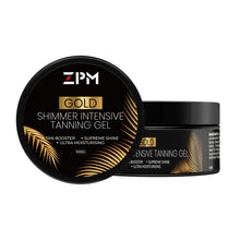 Load image into Gallery viewer, ZPM Gold Shimmer Intensive Tanning Gel
