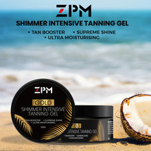 Load image into Gallery viewer, ZPM Gold Shimmer Intensive Tanning Gel
