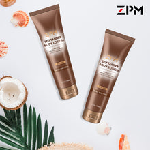 Load image into Gallery viewer, ZPM Self Tanning Body Lotion, Gradual Daily Body Moisturizer, Flawless, Natural-Looking, Color Instantly Fake Tan, Self Tanner

